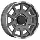 SPARCO DAKAR MATT DARK GREY LIP POLISHED