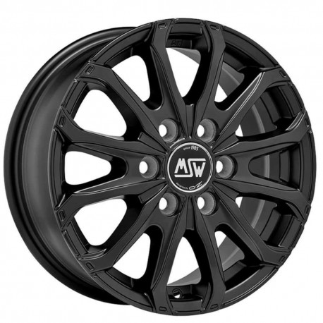 MSW MSW 48 VAN 6 HOLES MATT BLACK Ratlankiai