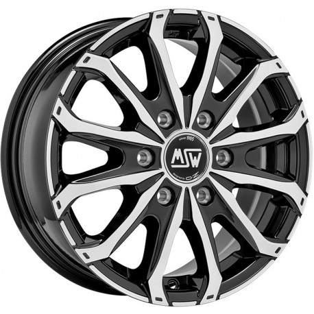 MSW 48 VAN 6 HOLES BLACK FULL POLISHED (GBFP)
