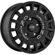 RALLY DESERT MATT BLACK SILVER LETTERING
