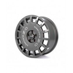 RALLY RACING DARK GRAPHITE SILVER LETTERING