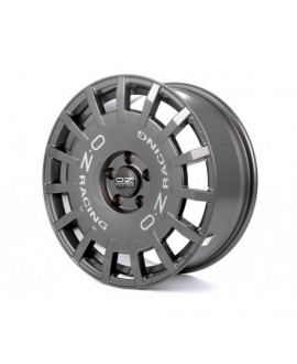 RALLY RACING DARK GRAPHITE SILVER LETTERING