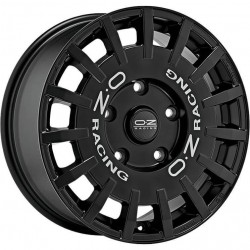 RALLY DESERT MATT BLACK SILVER LETTERING