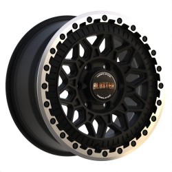Bluster Matt Black Machined Lip