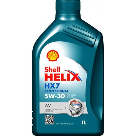 SHELL HELIX HX7 PROFESSIONAL AV Alyva