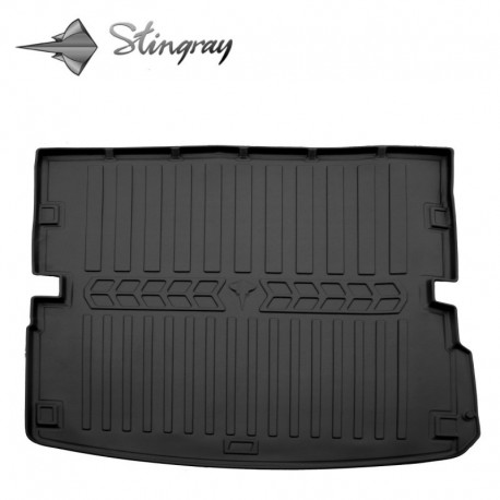  Guminis bagažinės kilimėlis AUDI Q7 4L 2005-2015 (5 sėdimos vietos) black /6030091 Automobiliniai kilimėliai
