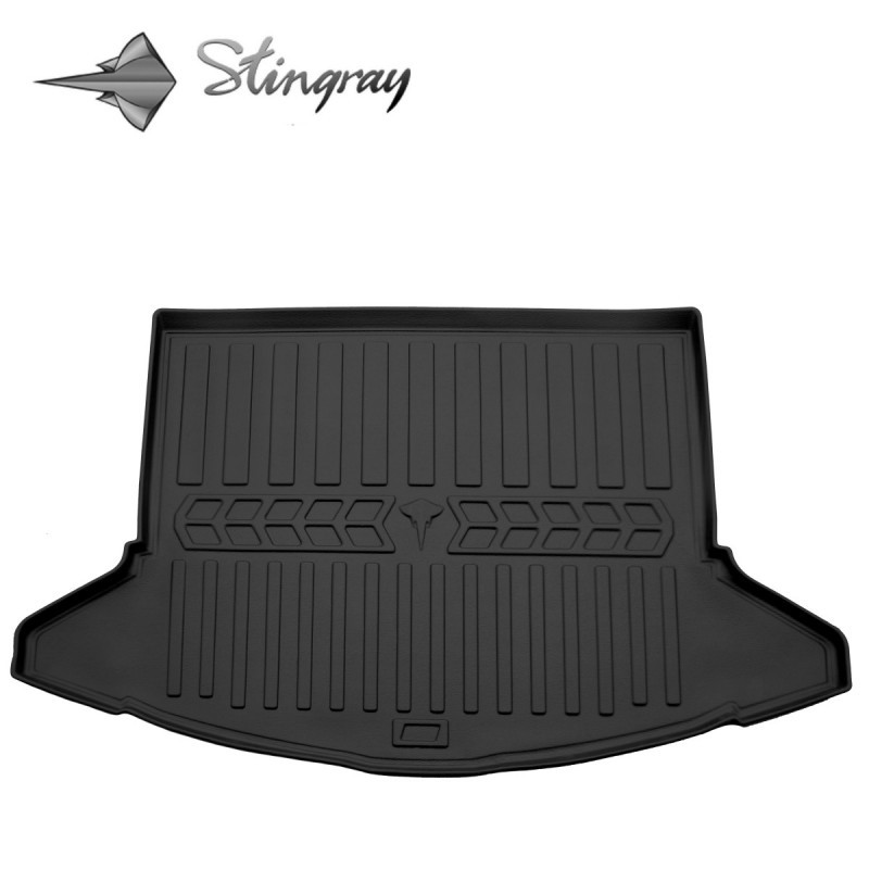  Guminis bagažinės kilimėlis MAZDA CX-5 KF 2022- (lower trunk) black /6011061 Automobiliniai kilimėliai