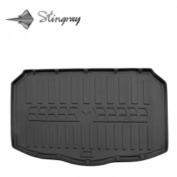 Guminis bagažinės kilimėlis NISSAN QASHQAI J12 2021- (lower trunk) black /6014041