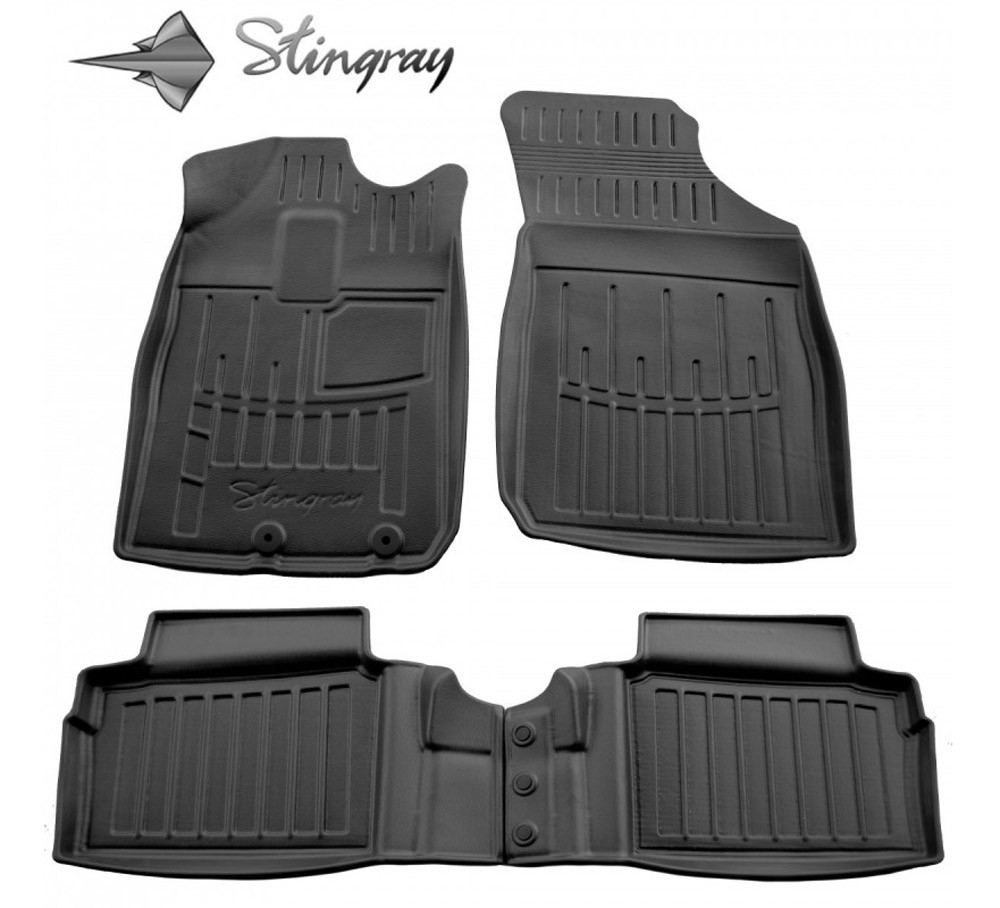  Kilimėliai 3D DACIA Spring 2021-, 4 pc. black /5018294 Automobiliniai kilimėliai