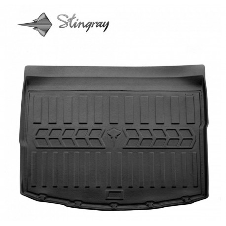  Guminis bagažinės kilimėlis TOYOTA Auris E180 2012-2019 (hatchback) black /6022261 Automobiliniai kilimėliai