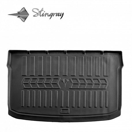  Guminis bagažinės kilimėlis LEXUS RX 2009-2015 (full size spare wheel) black /6028111 Automobiliniai kilimėliai