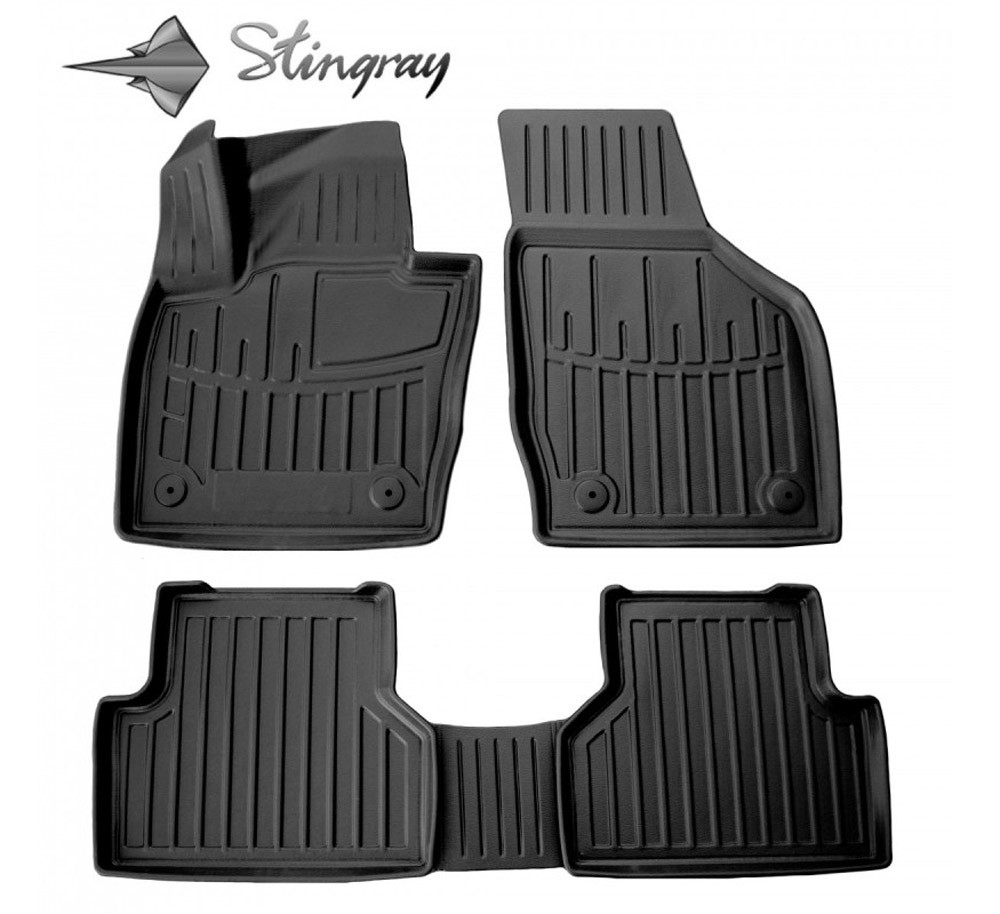  Kilimėliai 3D AUDI Q3 8U 2011-2018, 5 pc. black /5030135 Automobiliniai kilimėliai
