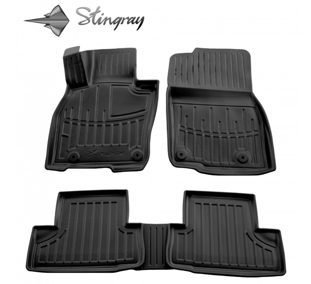  Kilimėliai 3D MERCEDES-BENZ W206 C 2021-, 5 pc. black /5012145 Automobiliniai kilimėliai