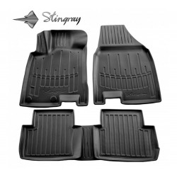 Kilimėliai 3D NISSAN QASHQAI +2 NJ10 2008-2014, 5 pc. (5 seats) black /5014155