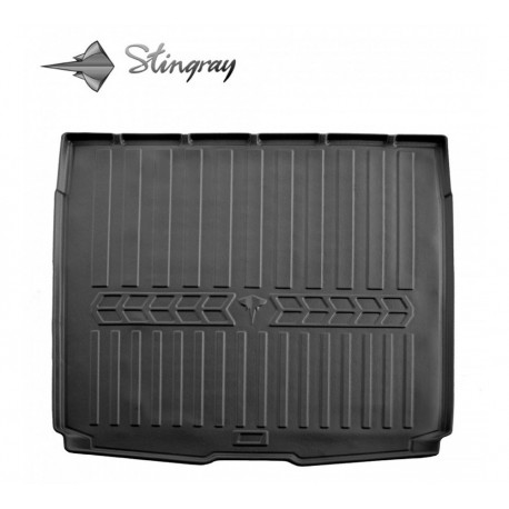  Guminis bagažinės kilimėlis OPEL Vectra C universal 2002-2008 (universal) black /6015121 Automobiliniai kilimėliai