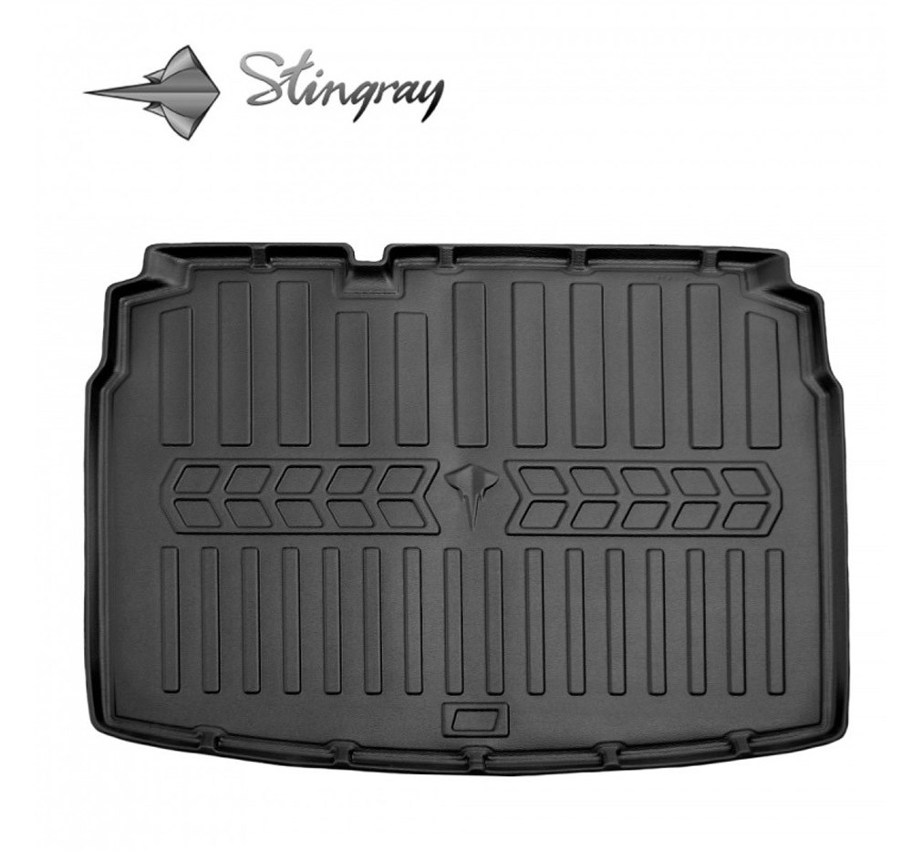 Guminis bagažinės kilimėlis VOLKSWAGEN Golf V 2003-2008 (hatchback, lower boot) black /6024381 Automobiliniai kilimėliai Guminis bagažinės kilimėlis VOLKSWAGEN Golf V 2003-2008 (hatchback, lower boot) black /6024381 Automobiliniai kilimėliai