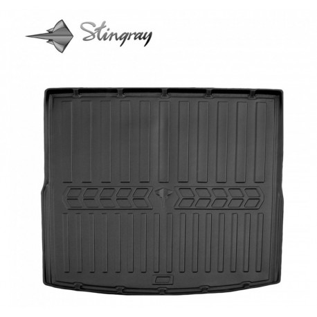  Guminis bagažinės kilimėlis VOLKSWAGEN Golf VI 2008-2012 (universal) black /6024391 Automobiliniai kilimėliai