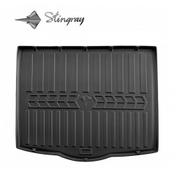 Guminis bagažinės kilimėlis VOLKSWAGEN Touran II 2015- (lower boot) black /6024351