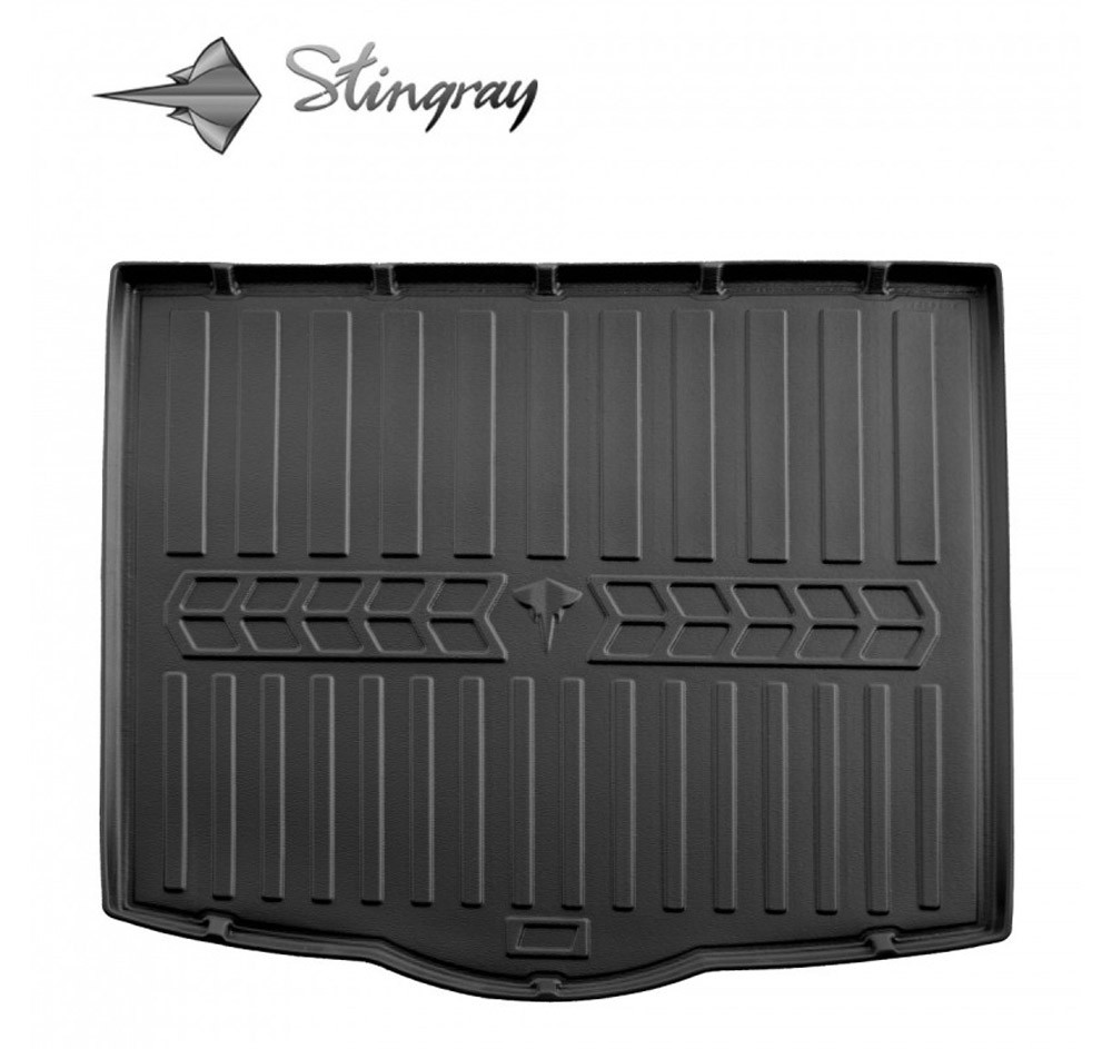 Guminis bagažinės kilimėlis VOLKSWAGEN Touran II 2015- (lower boot) black /6024351 Automobiliniai kilimėliai Guminis bagažinės kilimėlis VOLKSWAGEN Touran II 2015- (lower boot) black /6024351 Automobiliniai kilimėliai