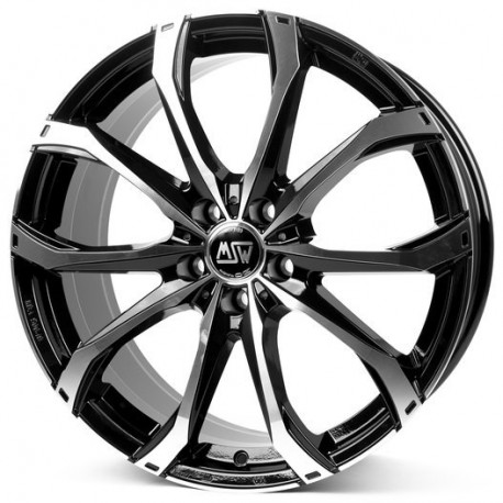 MSW MSW 48 GLOSS BLACK FULL POLISHED Ratlankiai