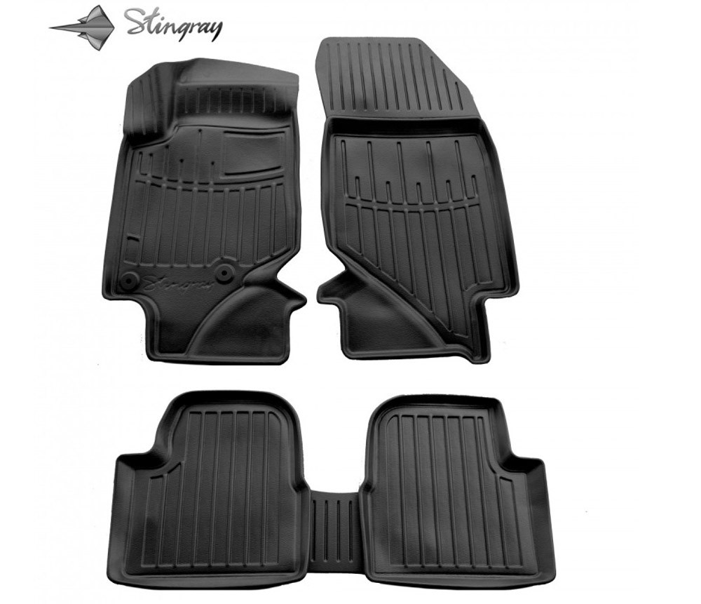  Kilimėliai 3D CITROEN C4 X 2020-, 5 pc. black /5003045 Automobiliniai kilimėliai