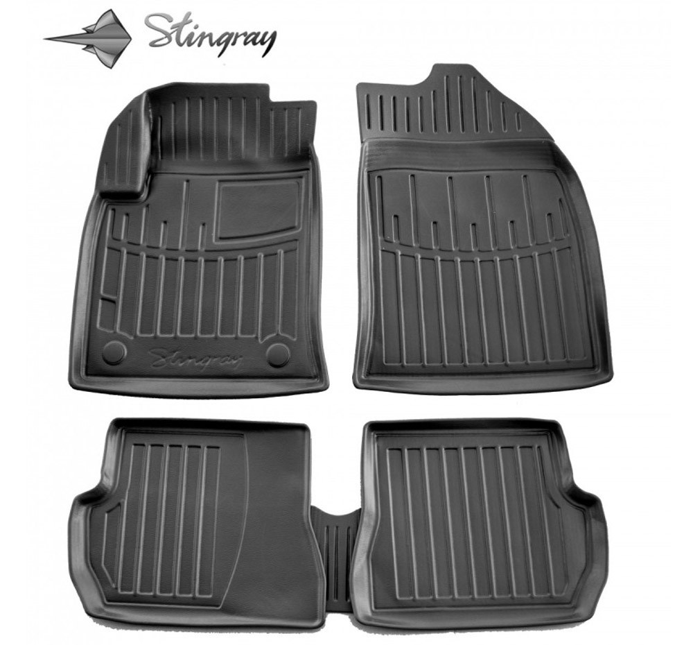  Kilimėliai 3D FORD Fusion 2002-2012, 5 pc. black /5007195 Automobiliniai kilimėliai