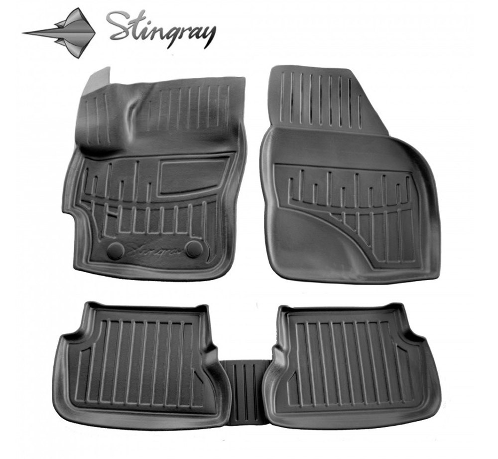  Kilimėliai 3D MAZDA 3 BK 2003-2009, 5 pc. black /5011195 Automobiliniai kilimėliai