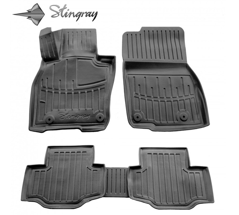  Kilimėliai 3D MAZDA CX-90 KK 2023-, 5 pc. black /5011225 Automobiliniai kilimėliai