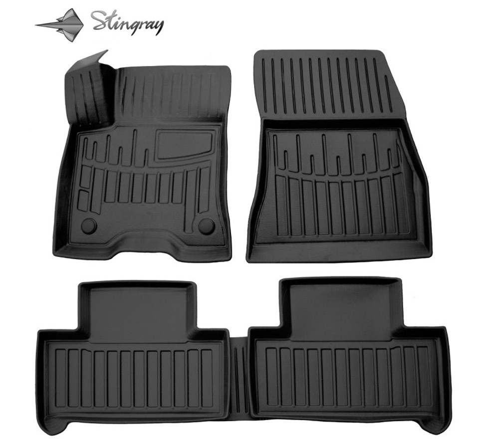  Kilimėliai 3D MERCEDES-BENZ X243 EQB 2021-, 5 pc. black /5012225 Automobiliniai kilimėliai