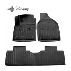 Kilimėliai 3D SEAT Alhambra I 7M 1996-2010, 3 pc. black /5024373