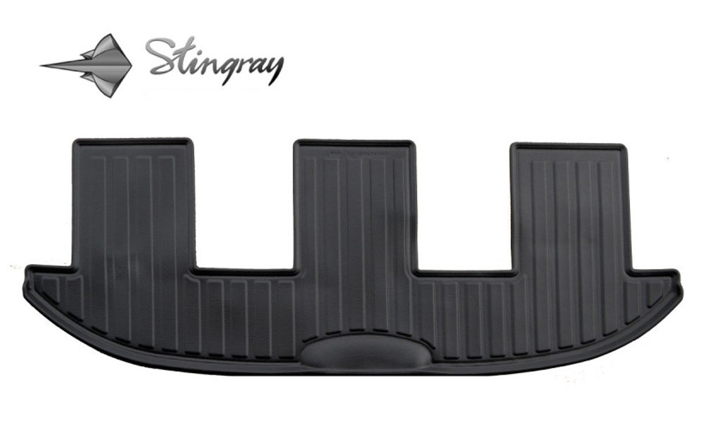  Kilimėliai 3D VOLKSWAGEN Sharan II 2010-2022, 1 vnt. (3rd row) black /502436507 Automobiliniai kilimėliai