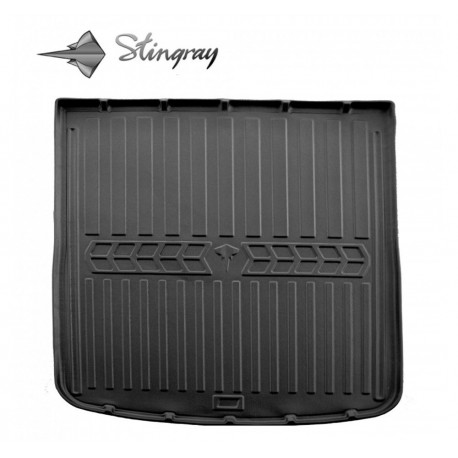  Guminis bagažinės kilimėlis AUDI A6 C7 2011-2018 (universalas) black /6030181 Automobiliniai kilimėliai