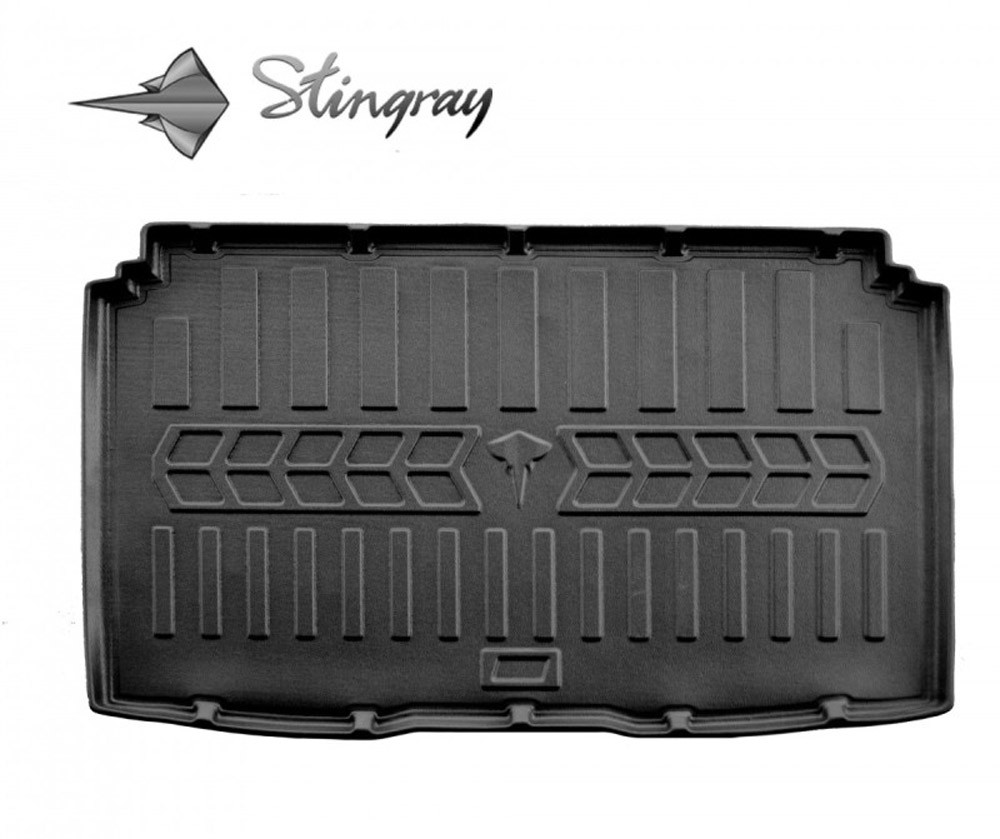 Guminis bagažinės kilimėlis DACIA Sandero Stepway III 2020- (prestige/upper trunk) black /6018361 Automobiliniai kilimėliai Guminis bagažinės kilimėlis DACIA Sandero Stepway III 2020- (prestige/upper trunk) black /6018361 Automobiliniai kilimėliai