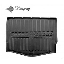 Guminis bagažinės kilimėlis FORD Focus III C346 USA 2011-2018 (hatchback/smal spar wheel) black /6007171