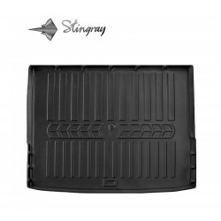 Guminis bagažinės kilimėlis FORD Focus IV C519 2018- (COMBI/upper trunk) black /6007211