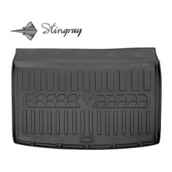 Guminis bagažinės kilimėlis HYUNDAI Kona Electric 2023- (lower trunk) black /6009241