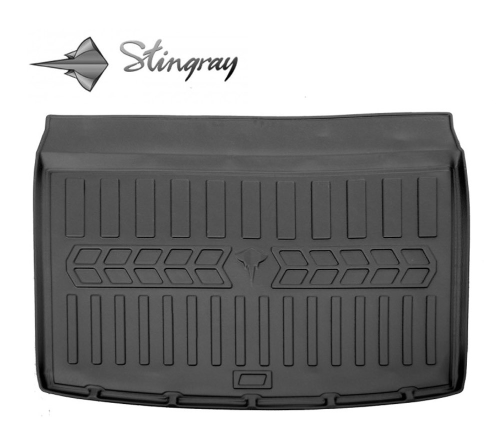  Guminis bagažinės kilimėlis HYUNDAI Kona Electric 2023- (lower trunk) black /6009241 Automobiliniai kilimėliai