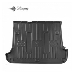 Guminis bagažinės kilimėlis LEXUS GX I UZJ120 2002-2009 (5 seats) black /6022311