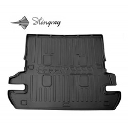 Guminis bagažinės kilimėlis LEXUS LX J200 2008-2021 (7 seats, 5 seats used) black /6022331