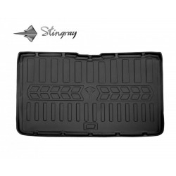 Guminis bagažinės kilimėlis RENAULT Captur 2013-2019 (lower trunk) black /6018421