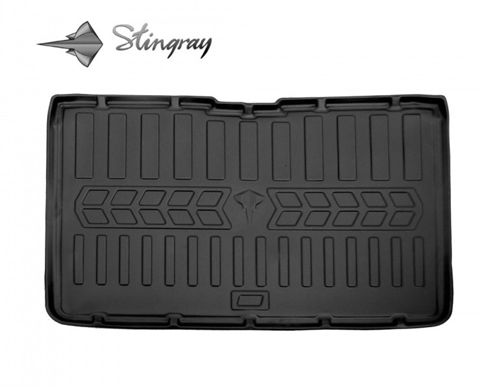 Guminis bagažinės kilimėlis RENAULT Captur 2013-2019 (lower trunk) black /6018421 Automobiliniai kilimėliai Guminis bagažinės kilimėlis RENAULT Captur 2013-2019 (lower trunk) black /6018421 Automobiliniai kilimėliai