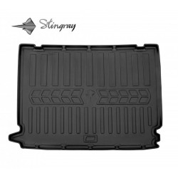 Guminis bagažinės kilimėlis RENAULT Clio IV 2012-2020 (universal/lower trunk) black /6018381