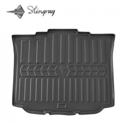 Guminis bagažinės kilimėlis SKODA Roomster 2006-2015 black /6020271