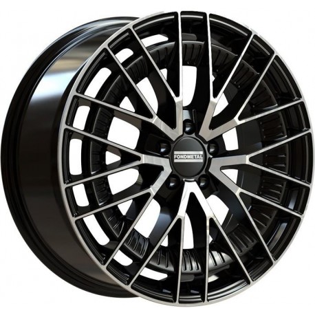Kari Glossy Black Machined