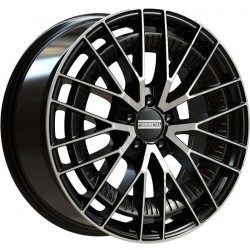 Kari Glossy Black Machined