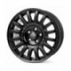 Rally Raid Matt Black Silver Lettering