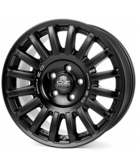 Rally Raid Matt Black Silver Lettering