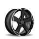 ASPEN HLT MATT BLACK DIAMOND CUT