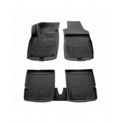 Kilimėliai 3D FIAT Panda (169) (2003-2012), 5 vnt. juodi /5006085