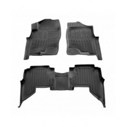 Kilimėliai 3D NISSAN Pathfinder III (R51) (2005-2010), 3 vnt. juodi /5014233